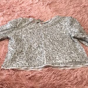 ASOS tall sequence blouse great look for holidays